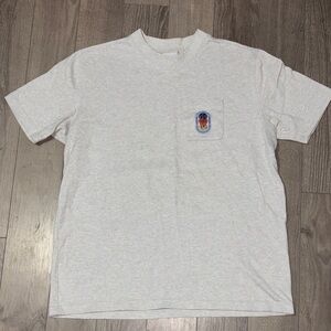 adidas Light Gray Men's Short Sleeve Tee